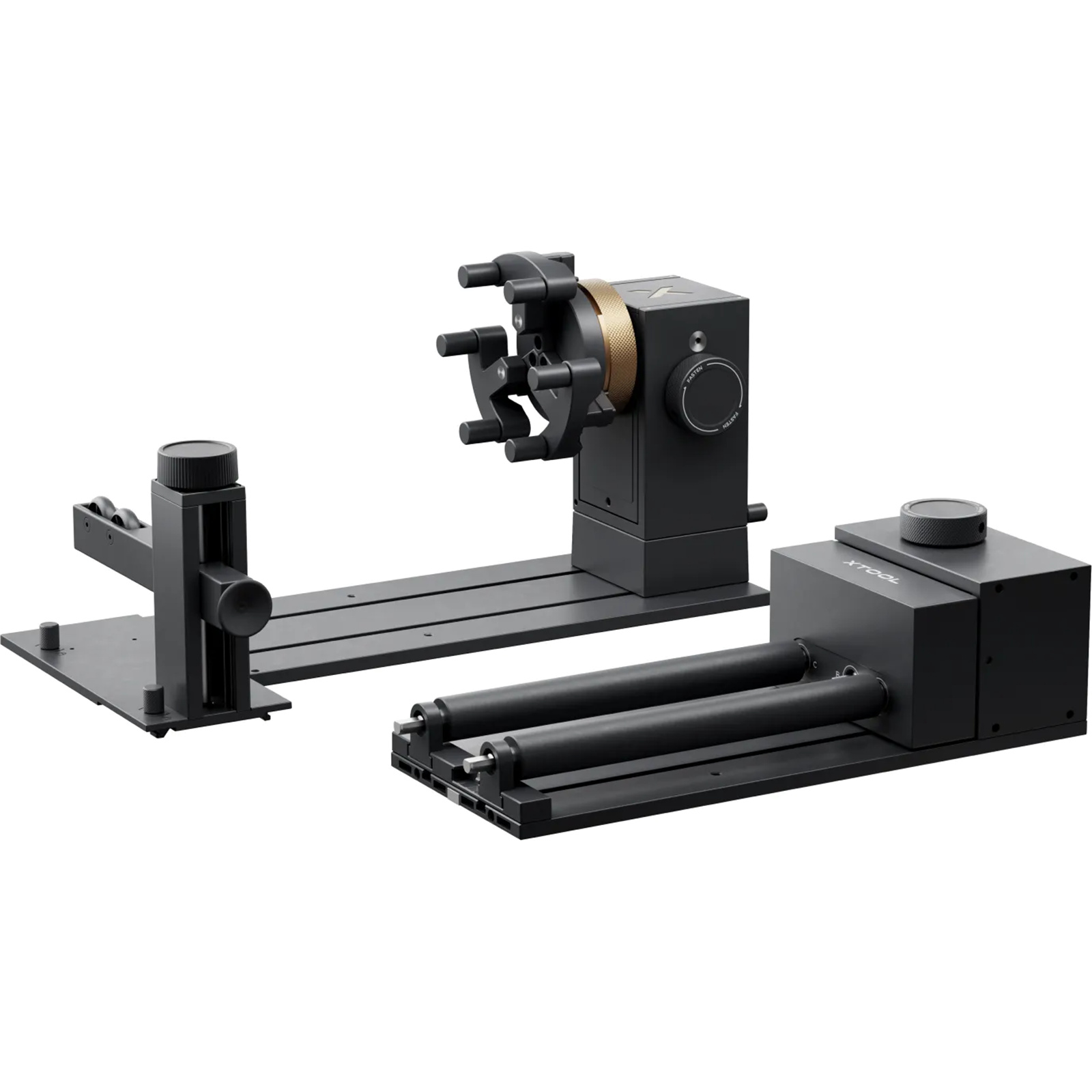 Buy the xTOOL Accessories Rotary Attachment 3 RA 3 Kit for xTOOL