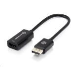 Alogic Elements Adapter DisplayPort Male to HDMI Female 20cm - Black