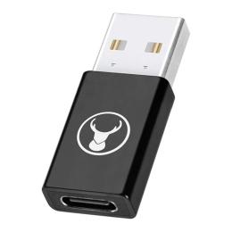 Bonelk Long-Life USB-A to USB-C 3.0  Adapter ( Black)