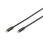 Digitus AK-300139-010-S USB 3.1 Gen 2 Type-C (M) to Type-C (M) Cable 1.0m