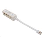 Dynamix C-RJ45DS-4V RJ45 Splitter, 4 way Voice Extensions