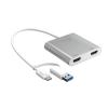 J5create USB-C Dual HDMI Multi Monitor Adapter J5create USB-C Dual HDMI Multi Monitor Adapter
