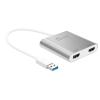 J5create USB3.0 to Dual HDMI Multi-Display Adaptor,Resolution up to 4K, Easily add two extra displays to Any Computer, compatible with Mac and Windows J5create USB3.0 to Dual HDMI Multi-Display Adaptor,Resolution up to 4K, Easily add two extra displays to Any Computer, compatible with Mac and Windows