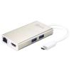 J5create USB-C 3.1 60W Power Delivery 4K HDMI Multi-Adapter Mini Docking Station, 1x 4K HDMI, 1x Gigabit Ethernet, 2x USB 3.0 J5create USB-C 3.1 60W Power Delivery 4K HDMI Multi-Adapter Mini Docking Station, 1x 4K HDMI, 1x Gigabit Ethernet, 2x USB 3.0