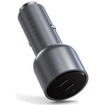 SATECHI 40W Dual USB-C PD Car Charger - Space Grey