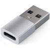 SATECHI USB-A to USB-C Adapter (Silver) work with Mouse USB-C- Keyboard / USB Hub / USB-C Lan /External SSD - Will not work with USB-C to HDMI & Display Adapter SATECHI USB-A to USB-C Adapter (Silver) work with Mouse USB-C- Keyboard / USB Hub / USB-C Lan /External SSD - Will not work with USB-C to HDMI & Display Adapter