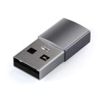 SATECHI USB-A to USB-C Adapter (Space Grey) work with Mouse USB-C- Keyboard / USB Hub / USB-C Lan /External SSD - Will not work with USB-C to HDMI & Display Adapter