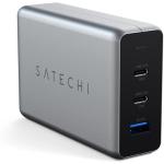 SATECHI 100W USB-C PD GaN Compact USB-C Charger Dual USB-C & USB-A up to 100W