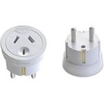 Sansai STV-1010 Outbound Travel Adapter - NZ / AU to Europe Plug
