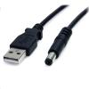 StarTech.com USB2TYPEM2M USB 2.0 USB to Barrel Cable - 2m USB to 5.5mm Type M Barrel - 5V DC - Power your 5V DC Devices from your Computer through a USB Port StarTech.com USB2TYPEM2M USB 2.0 USB to Barrel Cable - 2m USB to 5.5mm Type M Barrel - 5V DC - Power your 5V DC Devices from your Computer through a USB Port