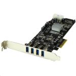 StarTech.com PEXUSB3S42V 4 Port Dual Bus PCIe USB 3 Card w/ UASP