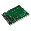 StarTech.com SAT32M225 M.2 SSD to 2.5in SATA Adapter Converter Convert an M.2 SSD into a 7mm high 2.5in SATA 6Gbps Open Frame SSD StarTech.com SAT32M225 M.2 SSD to 2.5in SATA Adapter Converter Convert an M.2 SSD into a 7mm high 2.5in SATA 6Gbps Open Frame SSD