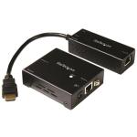 StarTech.com ST121HDBTDK HDBaseT Extender Kit with Compact Transmitter HDMI over CAT5 -Up to 4K - Extend HDMI video over CAT5 cabling up to 230 feet away with asmall compact transmitter