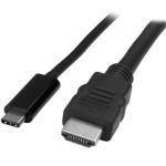 StarTech.com CDP2HDMM2MB 4K 30Hz USB-C to HDMI Cable - 2m (6ft) - Black