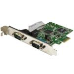 StarTech.com PEX2S1050 2-Port PCIe Serial Card w/ 16C1050 UART