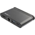 StarTech.com DKT30CHCPD USB-C Multiport Adapter - Portable USB-C Dock with 4K HDMI - 100W PD 3.0 Pass-Through, 1x USB-A, 1x USB-C, GbE - Thunderbolt 3 & USB Type-C Laptop Travel Dock - Mac & Windows