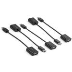 StarTech.com DP2VGA3X5 5-Pack DisplayPort to VGA Adapter - DisplayPort 1.2 to VGA Active Adapter - Digital DP to Analog VGA Video Converter Dongle - DisplayPort Male to VGA Female Monitor Adapter