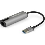 StarTech.com US2GA30 2.5GbE USB A to Ethernet Adapter - NBASE-T NIC - USB 3.0 Type A 2.5 GbE /1 GbE Multi Speed Gigabit Network - USB 3.1 Laptop to RJ45/LAN - Lenovo X1 Carbon, HP EliteBook/ ZBook