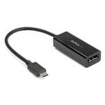 StarTech.com CDP2DP14B USB-C to DisplayPort Adapter - 8K/5K/4K USB Type C to DP 1.4 Alt Mode Video Converter - HBR3/DSC/HDR -  8K 60Hz Thunderbolt 3 Compatible DisplayPort Monitor Display Adapter