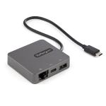 StarTech.com DKT31CHVL USB-C Multiport Adapter - USB 3.1 Gen 2 Type-C Mini Dock - USB-C to 4K HDMI or 1080p VGA Video - 10Gbps USB-A USB-C, GbE - Portable Travel Laptop Dock - Works w/Thunderbolt 3
