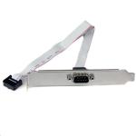 StarTech.com PLATE9M16 Serial to Motherboard Header Slot Plate