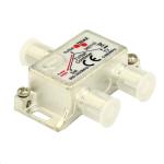 Triax 340110 Satellite Terrestrial Combine /Diplexer VHF/UHF and satellite inputs - Power pass onsatellite input - F-connectors - TV input range: 5 860MHz - Sat input range: 950 2400MHz