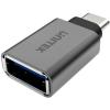 Unitek Y-A025CGY USB3.1  USB-A  to Type-C Adapter - Converts USB-C to USB-A - Suitable for all Type-C supported smartphones, tablets, computers and devices