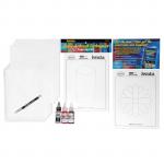 Iwata VT075 AIRBRUSH BASIC EXERCISES KIT BY ROBERT PASCHAL