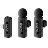 Boya BY-V20 (2.0) 2 x TX + 1 x RX Next-Gen Dual-Channel Wireless Microphone ( USB-C Plug) The BY-V series is an upgraded dual-channel wireless microphone. Lightweight and portable and featuring smart noise concellation technology, it delive Boya BY-V20 (2.0) 2 x TX + 1 x RX Next-Gen Dual-Channel Wireless Microphone ( USB-C Plug) The BY-V series is an upgraded dual-channel wireless microphone. Lightweight and portable and featuring smart noise concellation technology, it delive