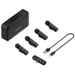 Boya BY-V4D Type-C Ultracompact 2.4GHz Wireless Microphone System ( 4 x TX + 1 x RX + Charging Case )