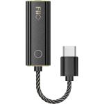 FiiO KA1 USB-C to 3.5mm Ultra-Portable USB Audio DAC & Headphone Amplifier - Black - ES9281AC PRO DAC - Supports lossless audio - For Android, Samsung & USB-C iPhone