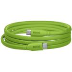 RODE SC17-G - Green - 1.5M USB-C to USB-C Cable Connects USB-C Devices to USB-C Computers Tablets