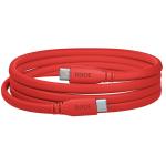 RODE SC17-R - Red - 1.5M USB-C to USB-C Cable Connects USB-C Devices to USB-C Computers Tablets