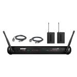 Shure Dual Lapel Wireless Radio Mic System