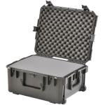 SKB iSeries SKB-3I-2217-10BC Injection Molded Mil-Standard Waterproof Case with Cubed Foam & Wheels 22" x 17" x 10