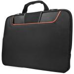 Everki Commute EKF808S13B 13.3" Laptop Sleeve Advanced Memory Foam for Protection - Soft Anti-Scratch Inner Lining - Front Stash Pocket - Stow-Away Carrying Handles - Limited Lifetime Warranty