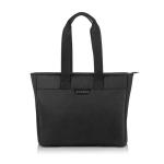 Everki EKB418 Business Slim Tote Bag with  Padded Pocket. Fits up to 15.6" Laptops. Trolley Handle Pass Through. Back Zippered Pocket to Stow Essentials. Durable Zippers. Lifetime Warranty. Black Colour