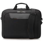 Everki Advance EKB407NCH17 17.3" Briefcase Laptop Bag - Charcoal Separate Zippered Accessory Pocket - Front Stash Pocket - Trolley Handle - Pass Through Strap - Ergonomic Shoulder Pad - Advance 17" Nylon 1000D