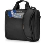 Everki Advance ECO EKB407NCH14-ECO 13-14" Briefcase Laptop Bag Separate Zippered Accessory Pocket - Front Stash Pocket - Trolley Handle Pass Through Strap - Ergonomic Shoulder Pad - Made with Sustainable Materials