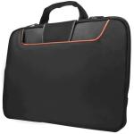 Everki Commute EKF808S15B 15.6 Laptop Sleeve Advanced Memory Foam for Protection - Soft Anti-Scratch Inner Lining - Front Stash Pocket - Stow-Away Carrying Handles - Limited Lifetime Warranty