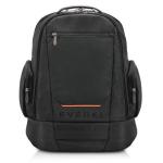 Everki ContemPRO EKP117B Laptop Backpack for up to 18.4" Laptops Spacious Compartments - Trolley Handle Pass-through - Felt Lined Laptop Compartment - Headphone Hanger - Top Pocket - Durable Zippers