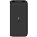Xiaomi Redmi 20000mAh 18W Fast Charge Power Bank - Black, Up to18W Fast Charging,Support Samsung & Xiaomi Fast Charging, Dual USB Outputs, 12 layers of Advanced Chip Protection