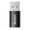 Baseus ZJJQ000101 Ingenuity Series Mini OTG Adaptor USB 3.1 to Type-C Black Baseus ZJJQ000101 Ingenuity Series Mini OTG Adaptor USB 3.1 to Type-C Black