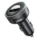 Baseus Enjoy Car Wireless MP3 Charger (Wireless 5.0+5V/3.4A) Black