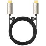 Baseus High Definition Series WKGQ050201 4K HDMI Cable - 15m - Black Optic Fiber