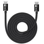 Baseus High Definition Series B00633706111-04 8K DisplayPort Cable - 5m - Cluster Black