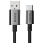 Baseus Superior Series P10320102114-00 100W USB-A to USB-C Cable - 1m - Cluster Black Fast Charging - Data Transfer