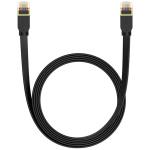 Baseus B00133207111-03 10Gbps Ethernet Cable - 3m - Cluster Black Flat Cable