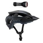 Segway GT2 Gift Bundle Exposure Torch & 100% Helmet Diable Mk12 with Helmet Mount & Altis Fidlock Helmet , 1800 Lumen ,Triple LED , USB Rechargeable