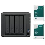 Synology DS425+ With 2X Synology 3300 Series 6TB NAS HDD Bundle